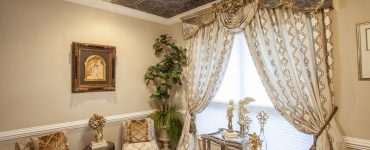 Window treatments by Brandi and Samantha Day of Day Designs
