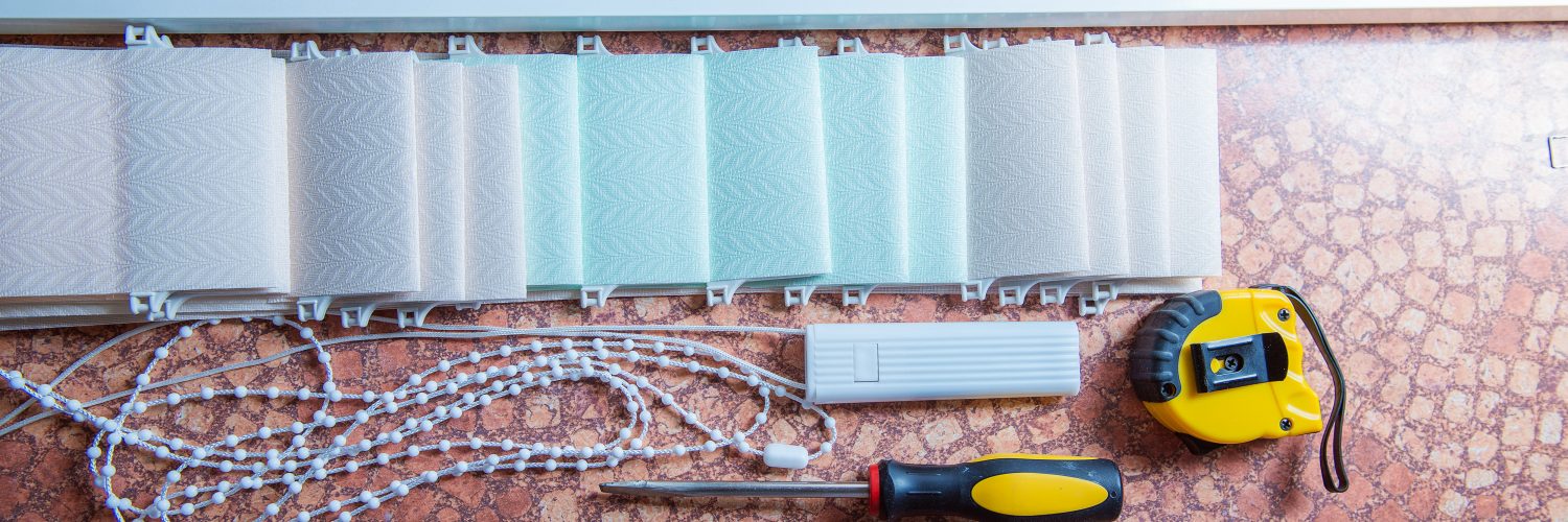 vertical blinds, installation of vertical blinds