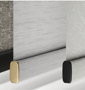 COLOR Roller Shade line: Decorative Bottom Rails