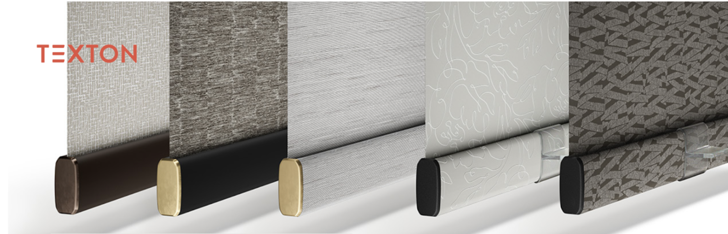COLOR Roller Shade line: Decorative Bottom Rails